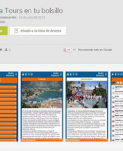 Mapa Tours aplicacion